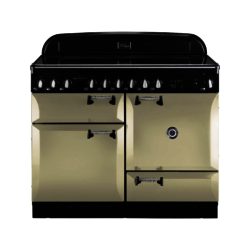 Rangemaster Elan 110cm Electric Ceramic 75170 Range Cooker in Cream with Ceramic Hob